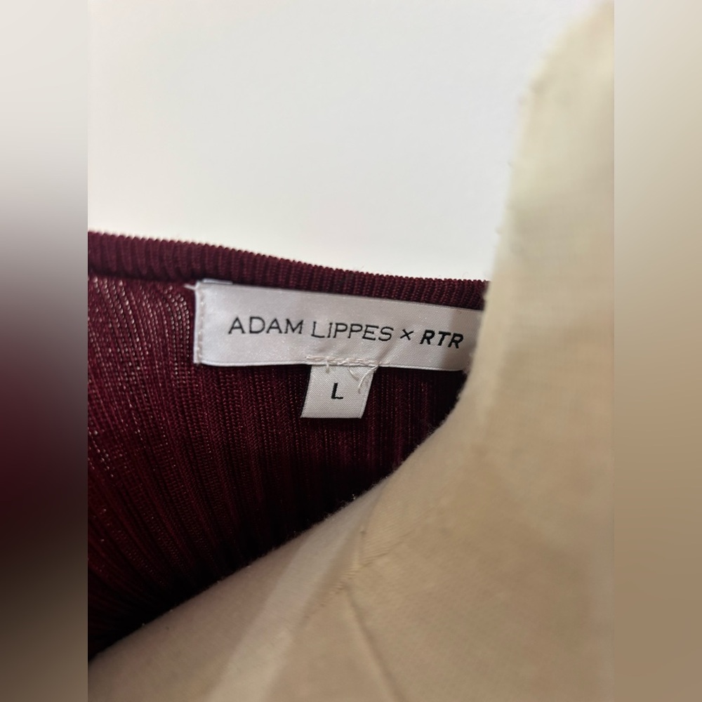 Adam Lippes x RTR Geo Knit Midi Dress, Size: L - Picture 14 of 14